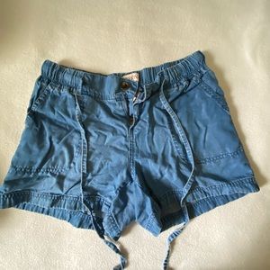 Target soft blue jean shorts